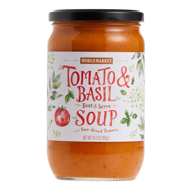 World Market Tomato and Basil Soup
