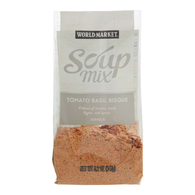 World Market Tomato Basil Bisque Soup Mix