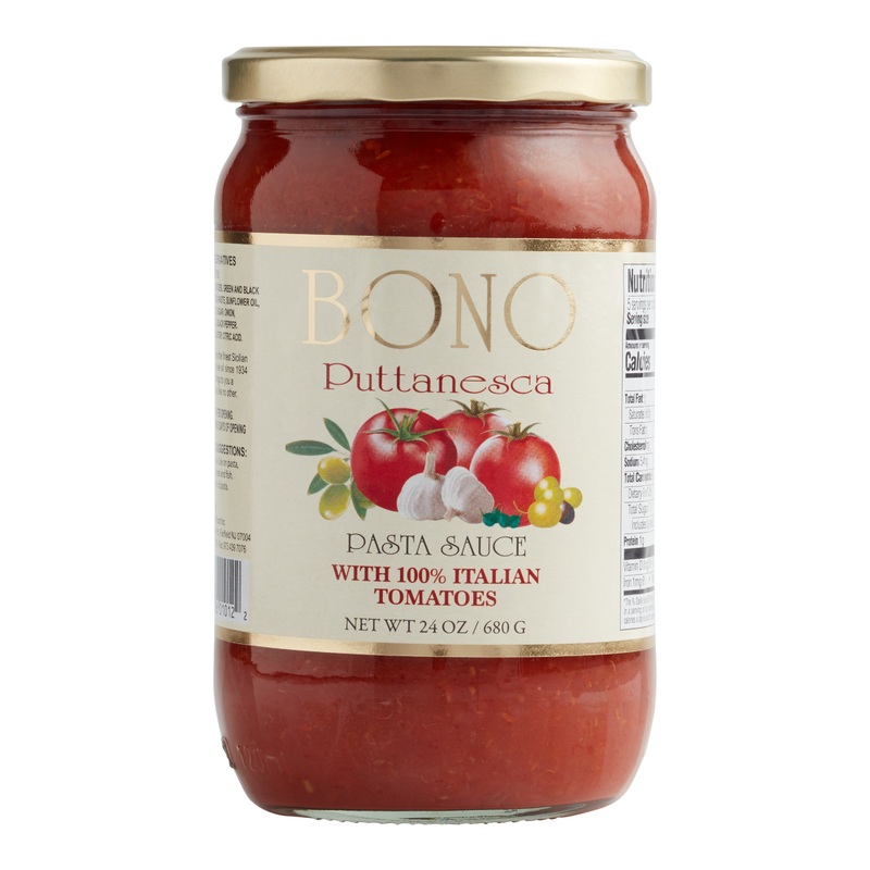 Bono Puttanesca Pasta Sauce