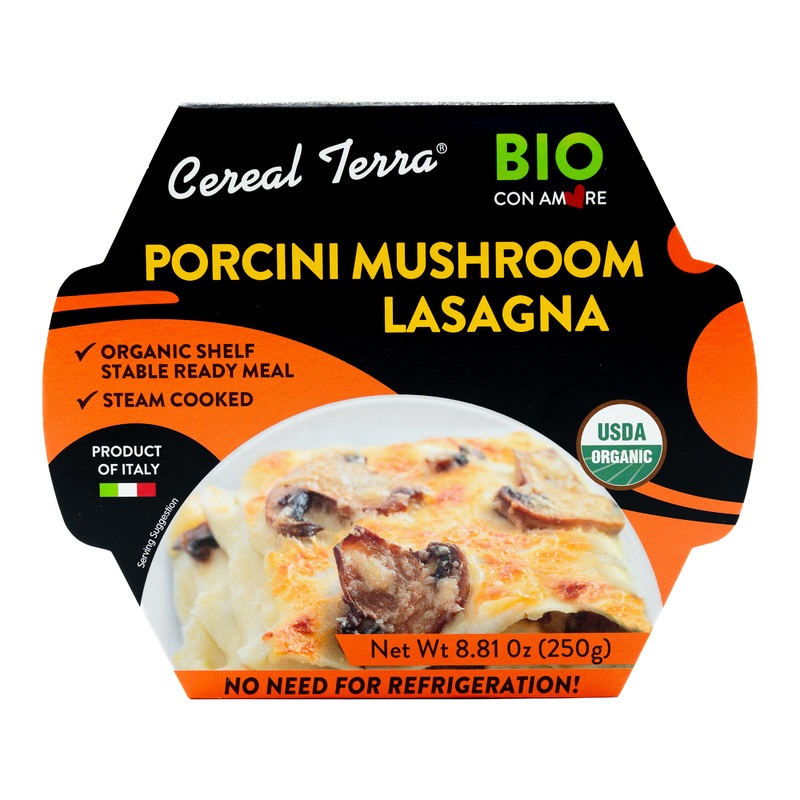 Cereal Terra Organic Porcini Mushroom Lasagna