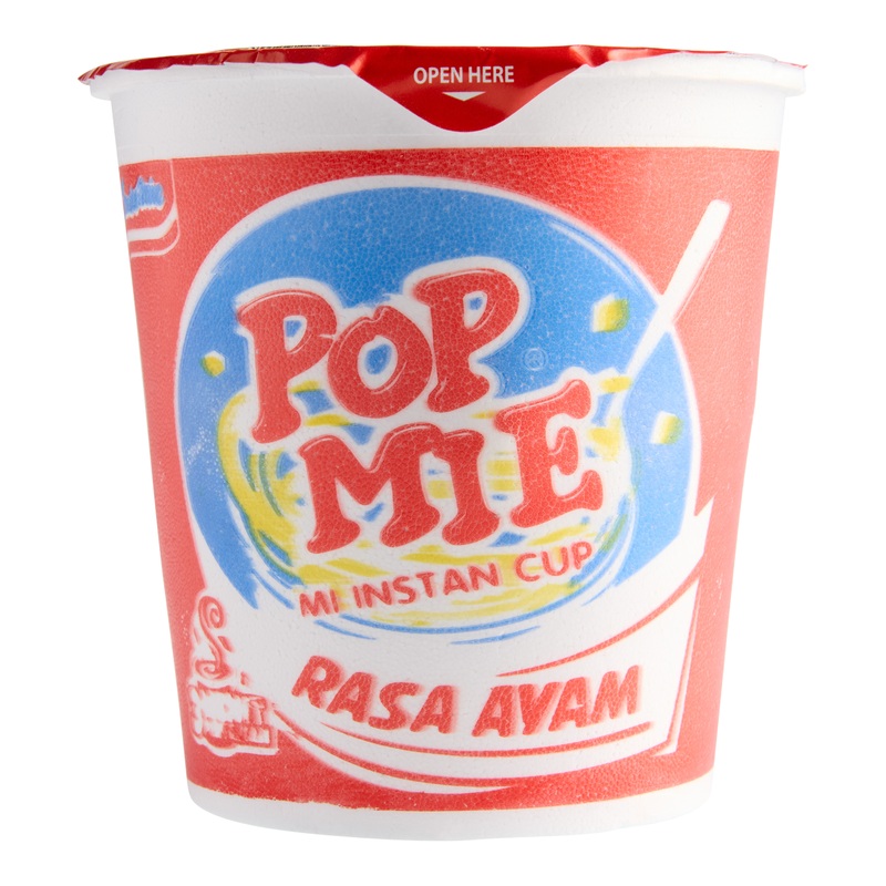 Indomie Pop Mie Chicken Noodle Soup Cup Set of 3