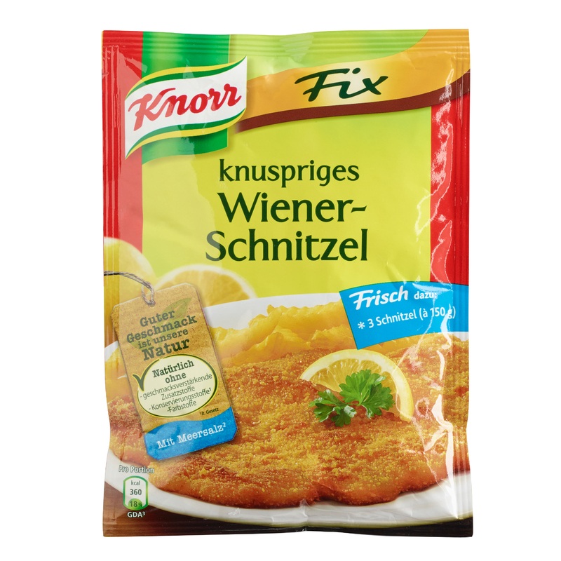 Knorr Knuspriges Weiner Schnitzel