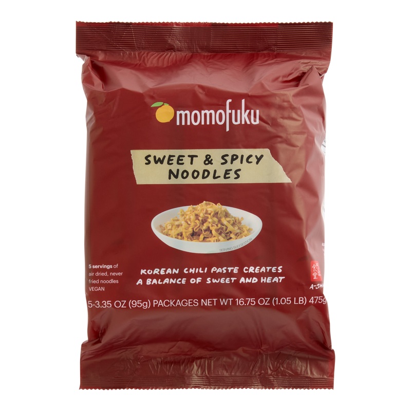 Momofuku Sweet and Spicy Chili Instant Noodles 5 Pack