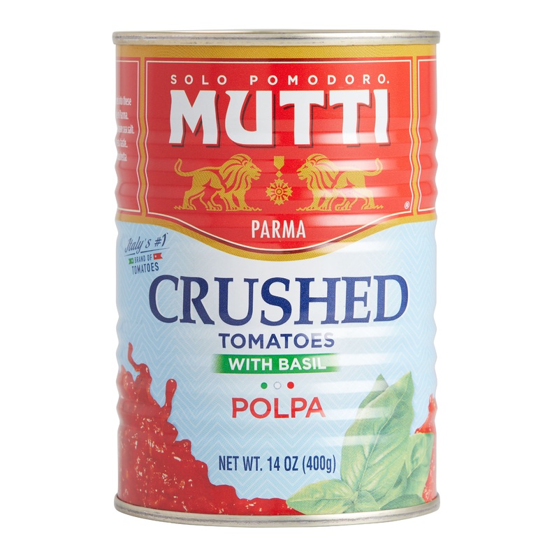 Mutti Crushed Tomatoes with Basil