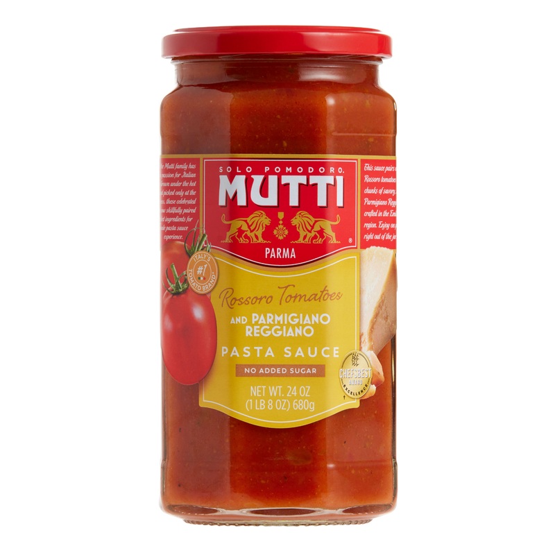 Mutti Rossaro Tomato and Parmigiano Reggiano Pasta Sauce