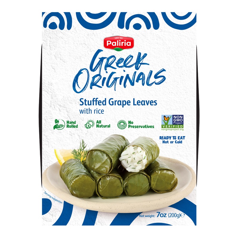 Paliria Stuffed Grape Leaves with Rice and Herbs