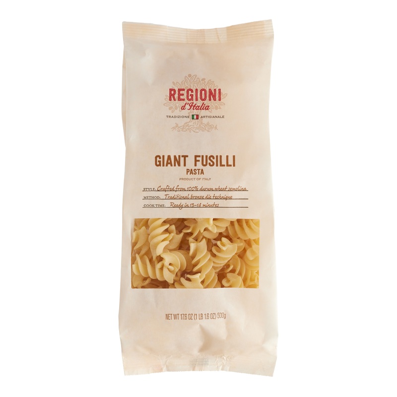 Regioni D’Italia Giant Fusilli Pasta