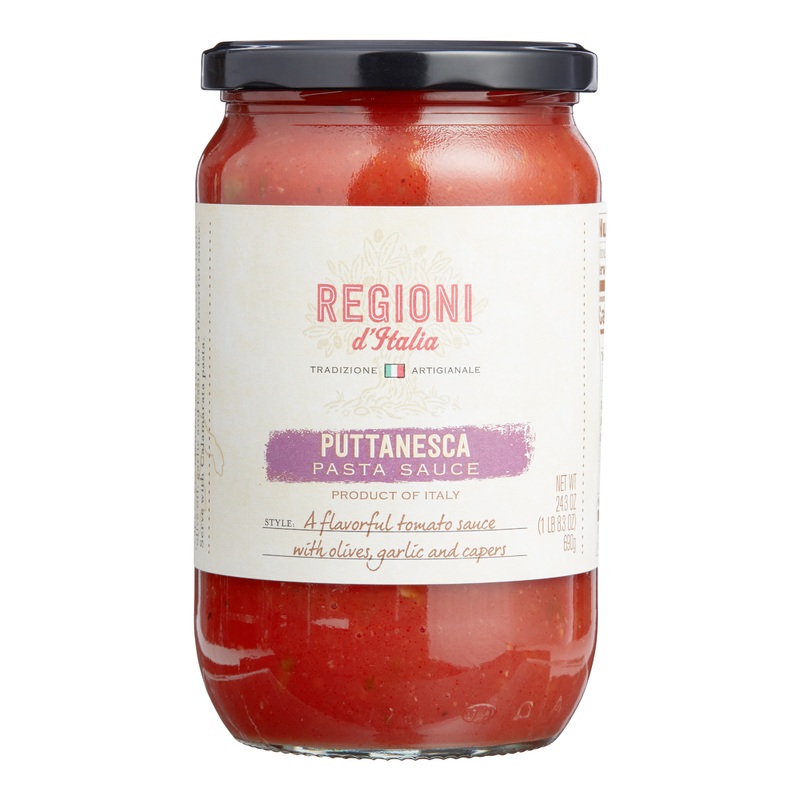 Regioni D’Italia Puttanesca Pasta Sauce