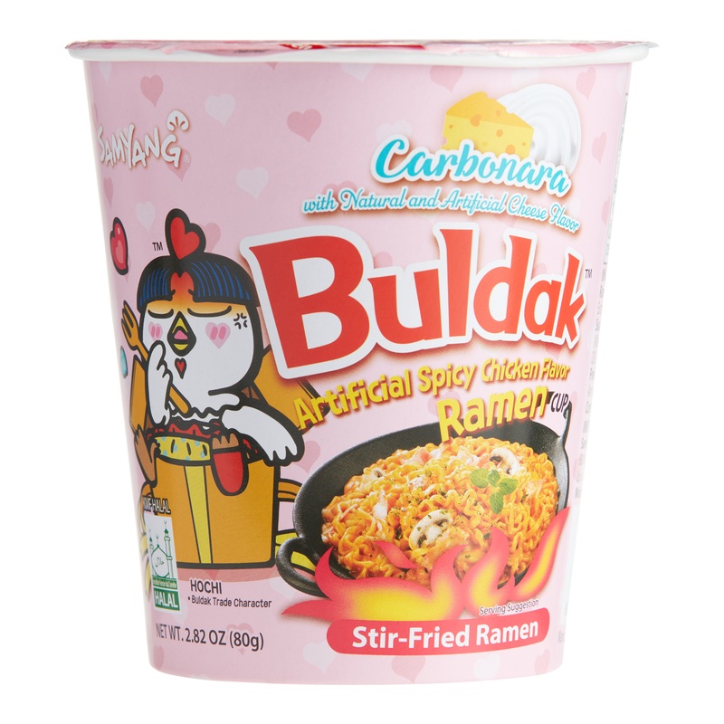 Samyang Buldak Carbonara Hot Chicken Ramen Noodle Cup