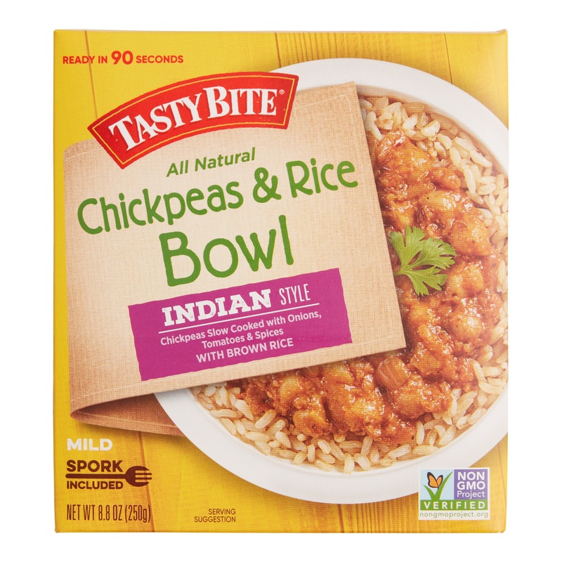 Tasty Bite Indian Style Chickpea And Rice Bowl