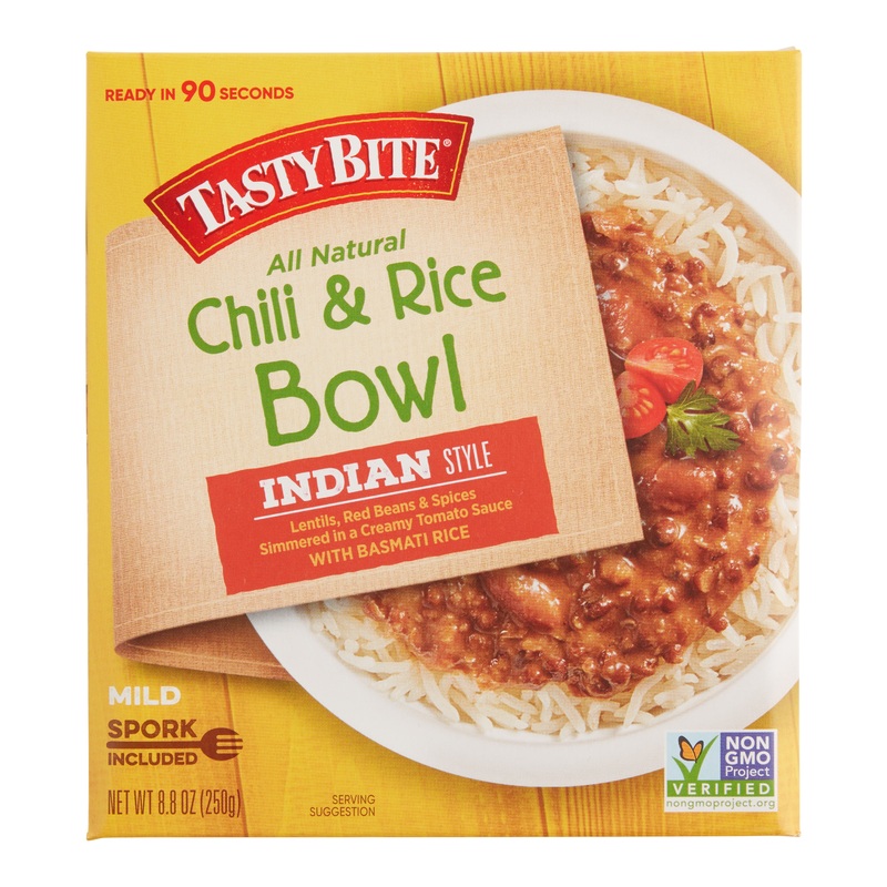 Tasty Bite Indian Style Chili And Rice Bowl