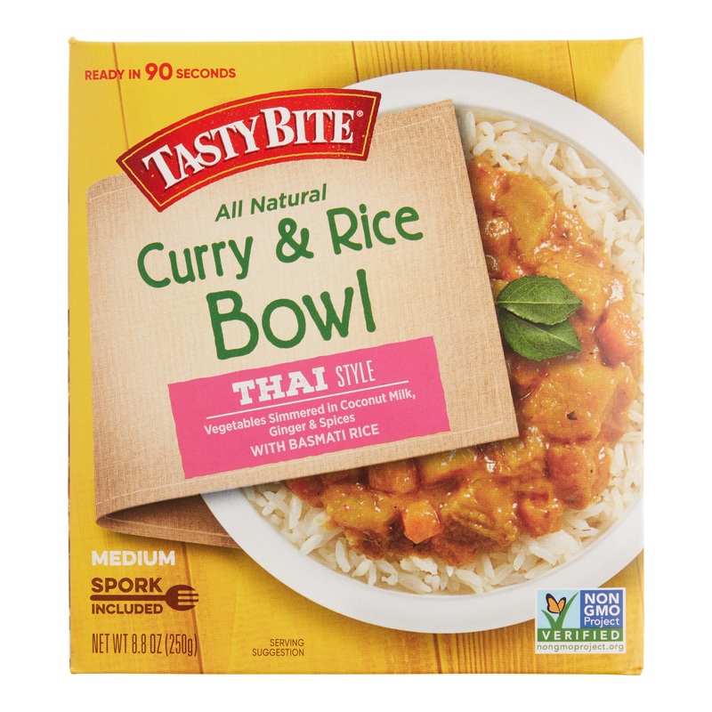 Tasty Bite Thai Style Curry And Rice Bowl
