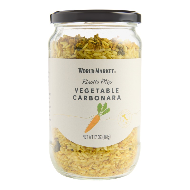 World Market Carbonara Veggie Mix Risotto