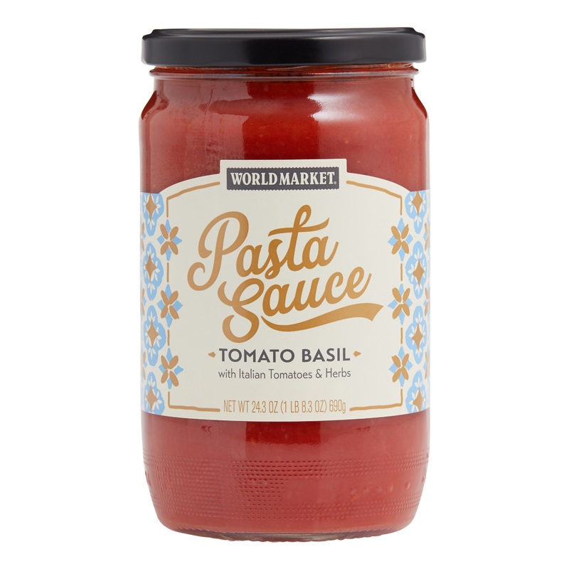 World Market Tomato & Basil Pasta Sauce