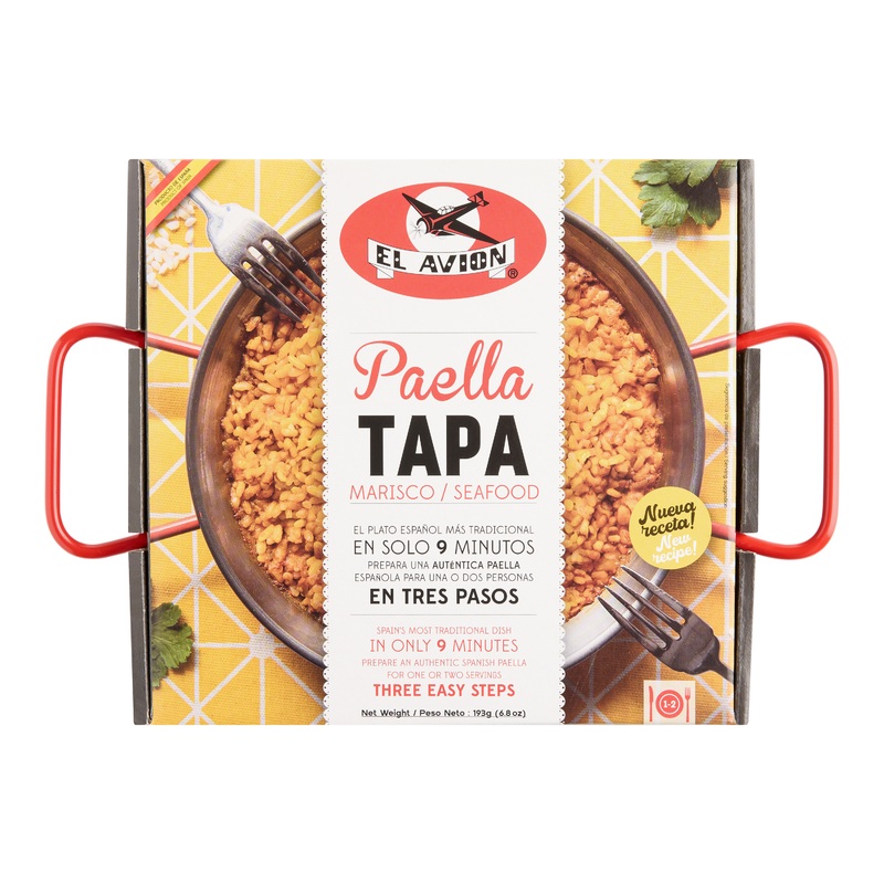 El Avion Paella Tapa Kit with Pan