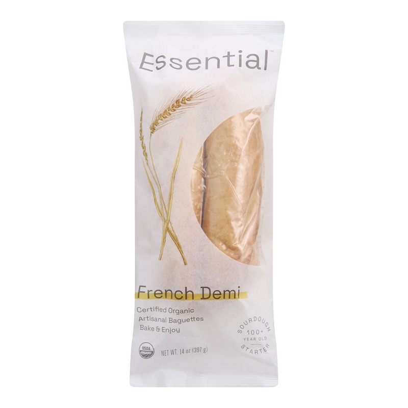 Essential Baking Take and Bake Demi Baguettes 2 Pack