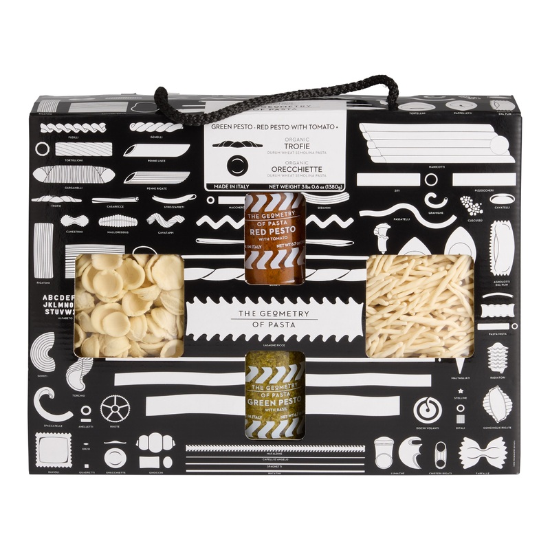 Geometry of Pasta Handmade Pastas and Pestos Gift Set 4 Pack
