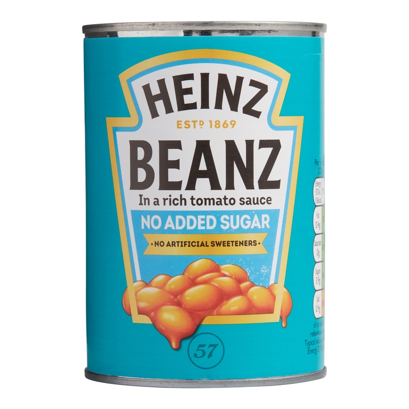 Heinz No Sugar Added Beanz in Tomato Sauce