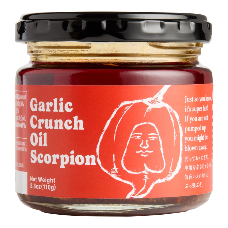 Odawaraya Hot Chili Scorpion Garlic Crunch Oil