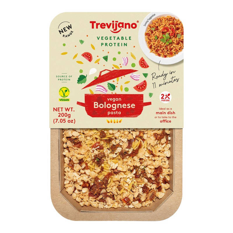 Trevijano Vegetable Protein Bolognese Pasta