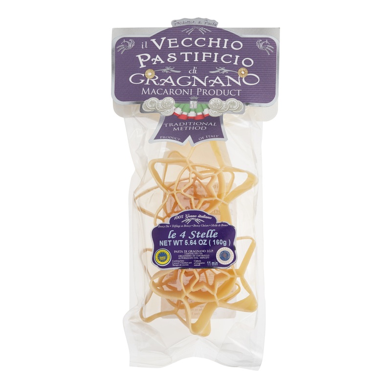 Vecchio Pastificio di Gragnano Large Stelle Pasta 4 Pack
