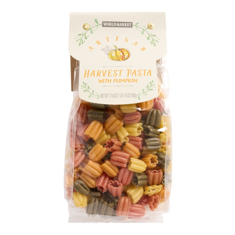 World Market Artisan Harvest Pumpkin Shaped Pasta