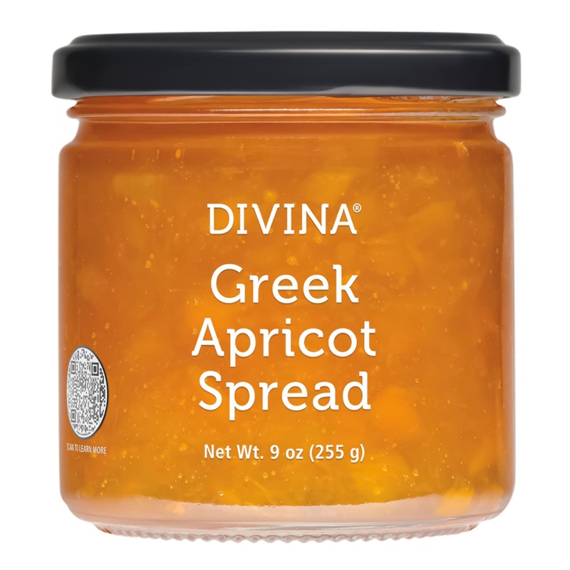 Divina Greek Apricot Spread