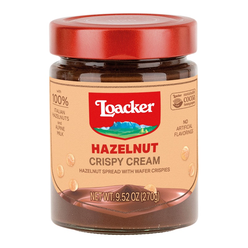 Loacker Crispy Hazelnut Cream Spread