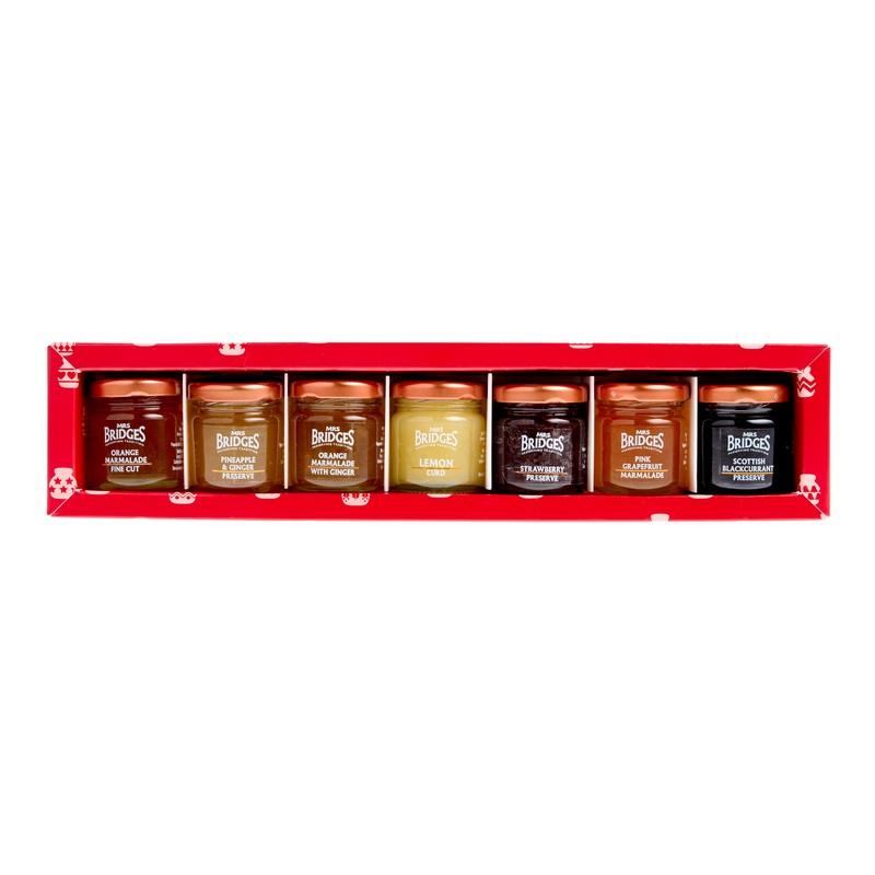 Mrs Bridges Seven Days of Preserves Gift Set 7 Pack