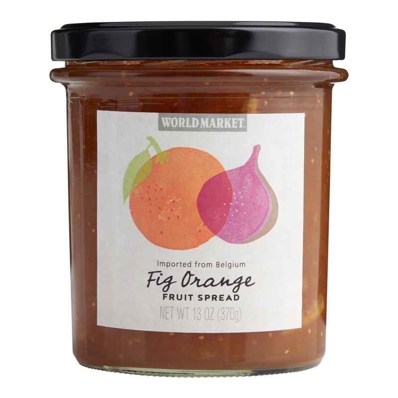 World Market Fig Orange Fruit Spread