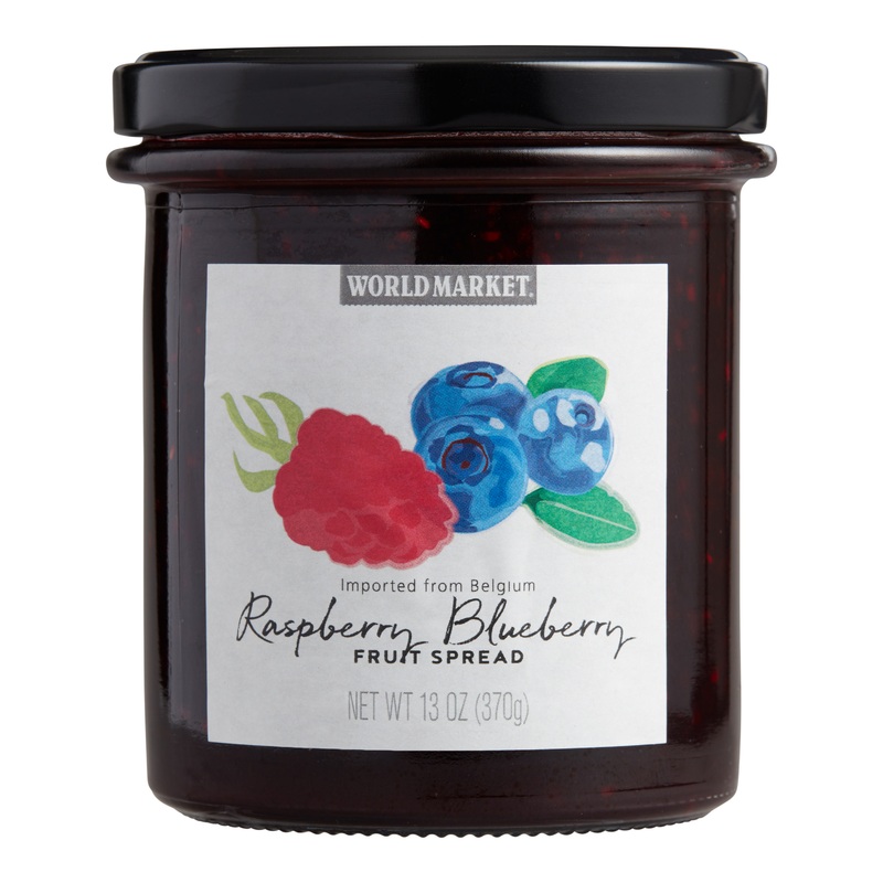 World Market Raspberry & Blueberry Fruit Spread Set of 2