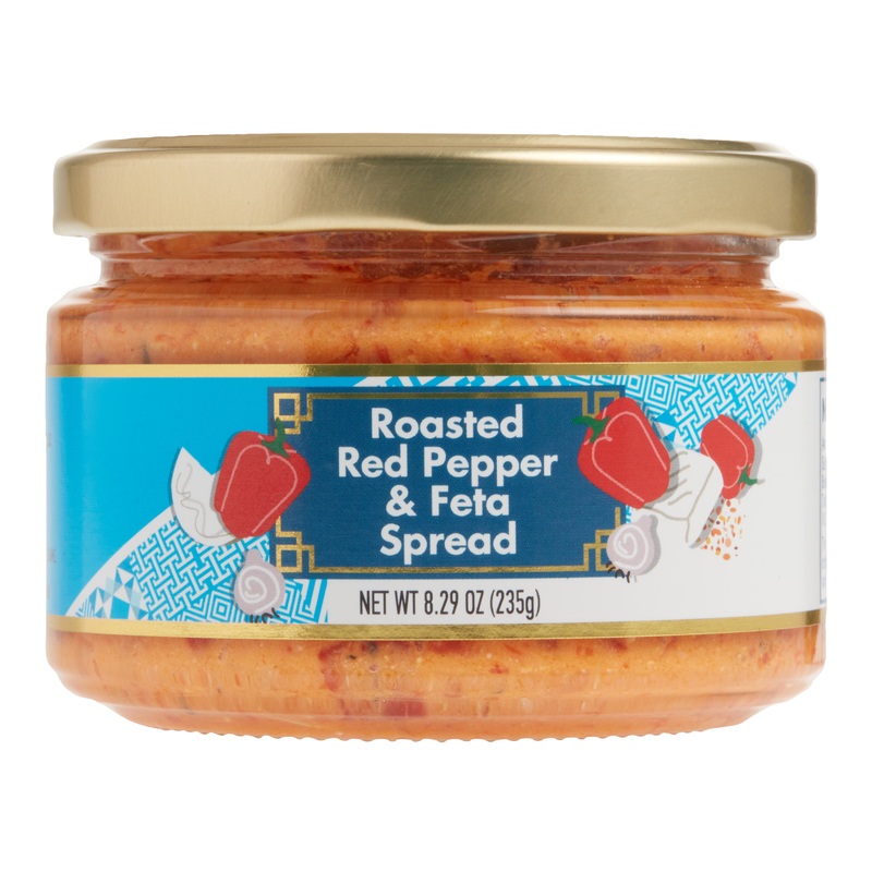 World Market Roasted Red Pepper and Feta Spread