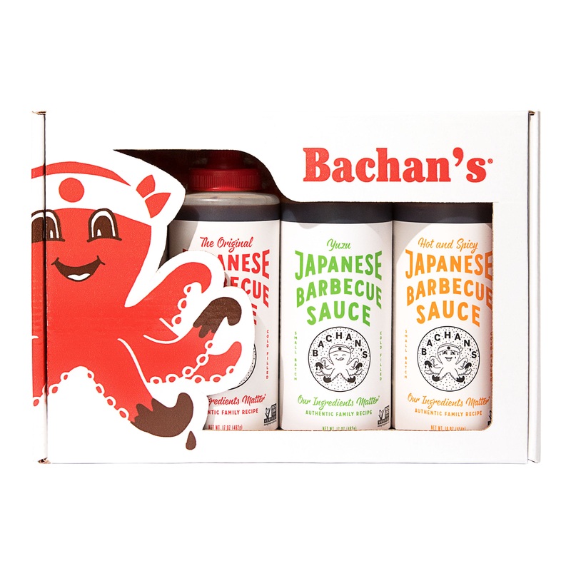 Bachan’s Japanese Barbecue Sauce Gift Box 4 Pack