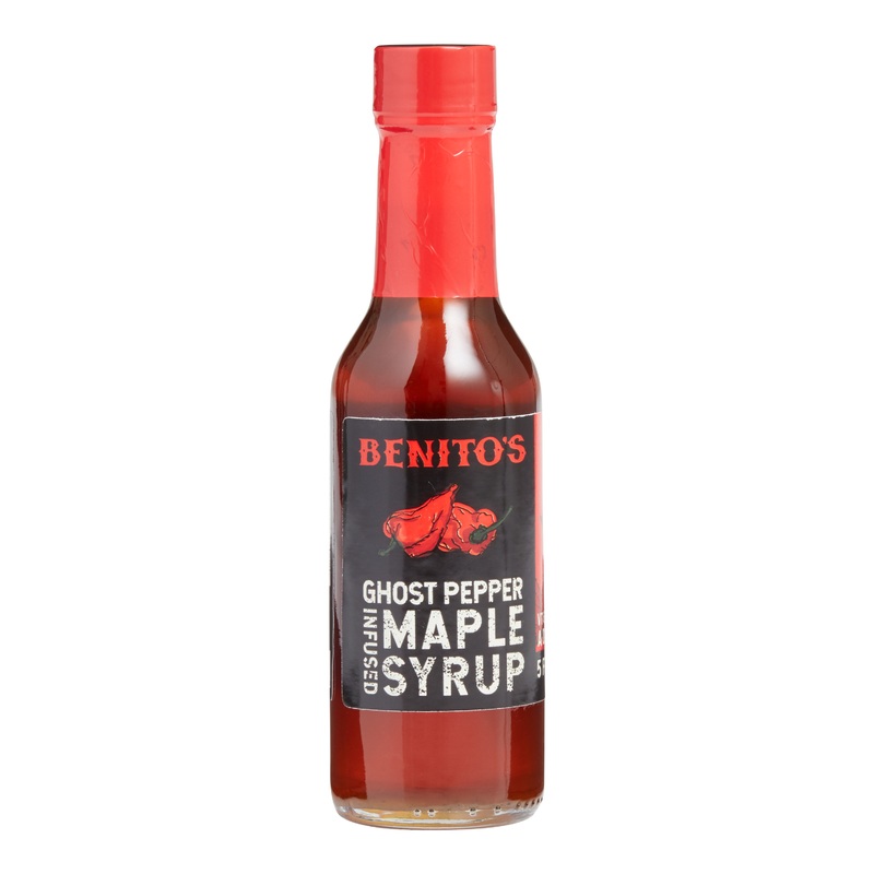 Benito’s Ghost Pepper Infused Maple Syrup