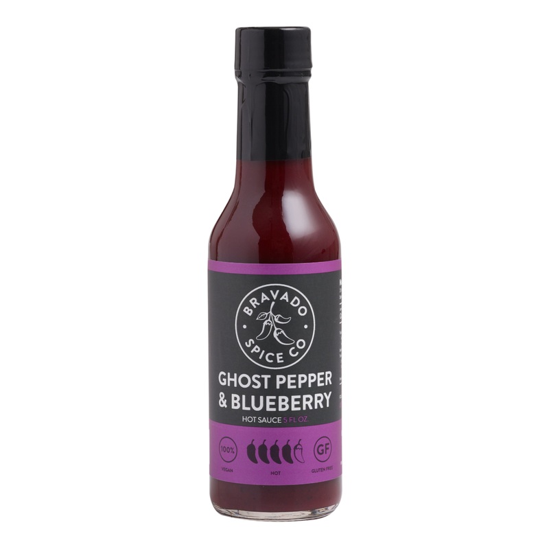Bravado Ghost Pepper And Blueberry Hot Sauce