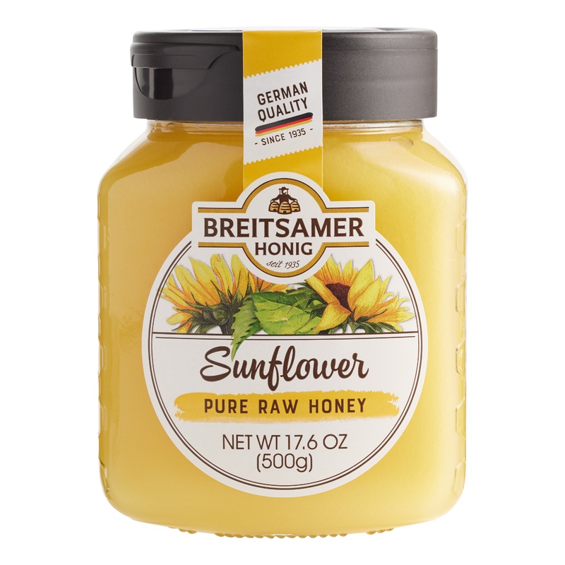 Breitsamer Sunflower Raw Honey