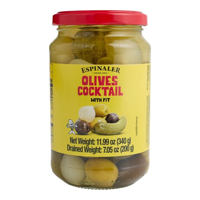 Espinaler Whole Olive and Vegetable Cocktail