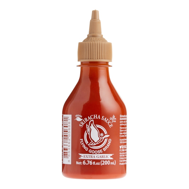 Flying Goose Sriracha Extra Garlic Hot Chili Sauce Set of 2