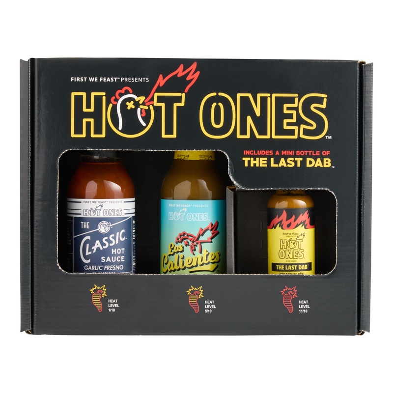 Heatonist Hot Ones Mini Dab Challenge Gift Set 3 Pack
