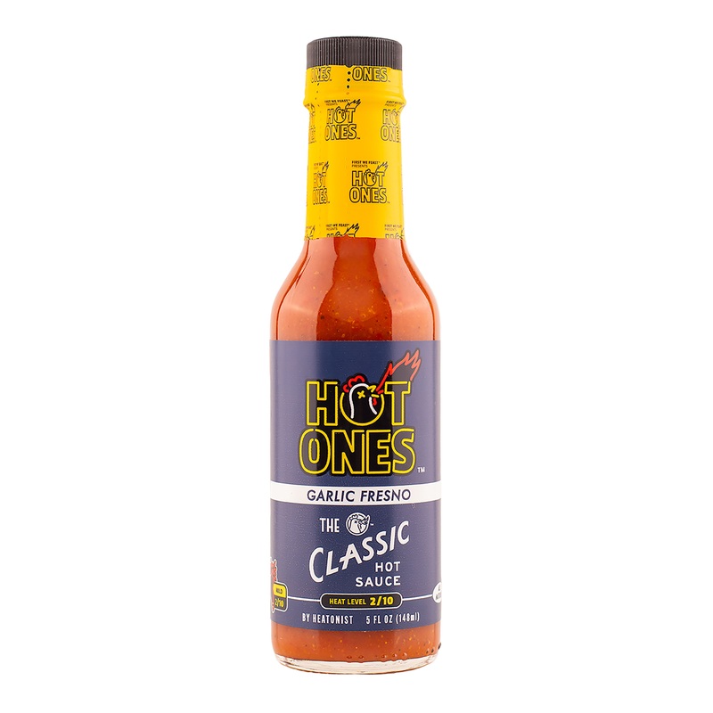 Heatonist Hot Ones The Classic Garlic Fresno Hot Sauce