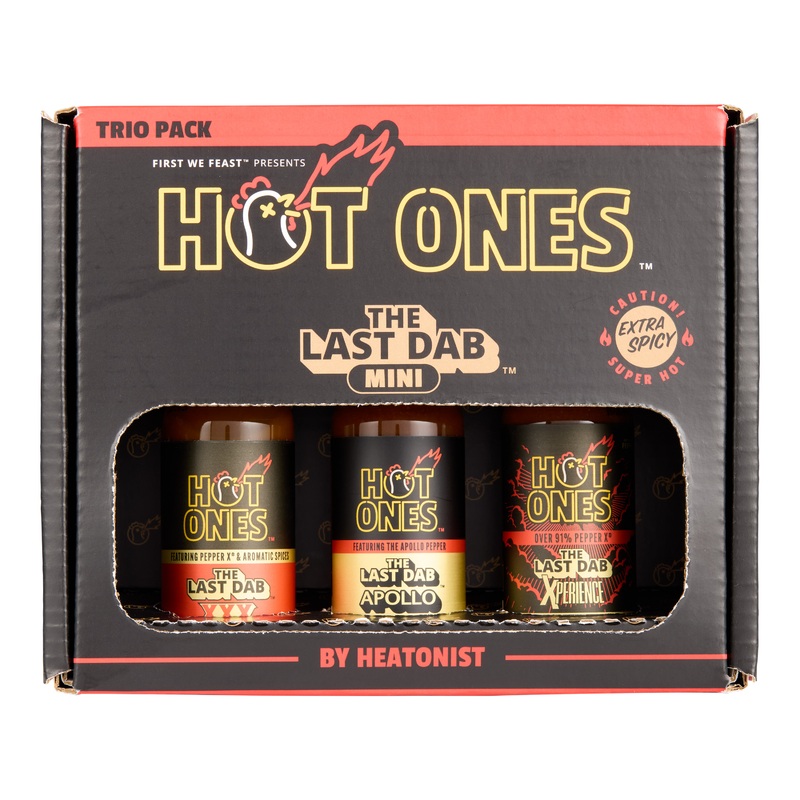 Heatonist Hot Ones The Last Dab Trio Gift Set 3 Pack