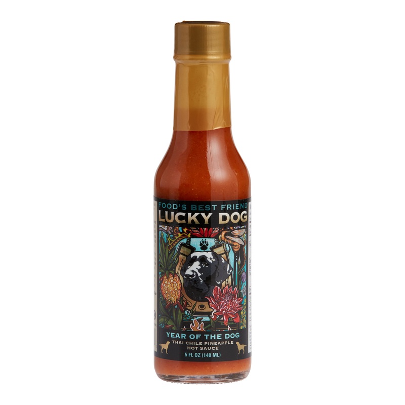 Lucky Dog Year of the Dog Thai Chile Pineapple Hot Sauce