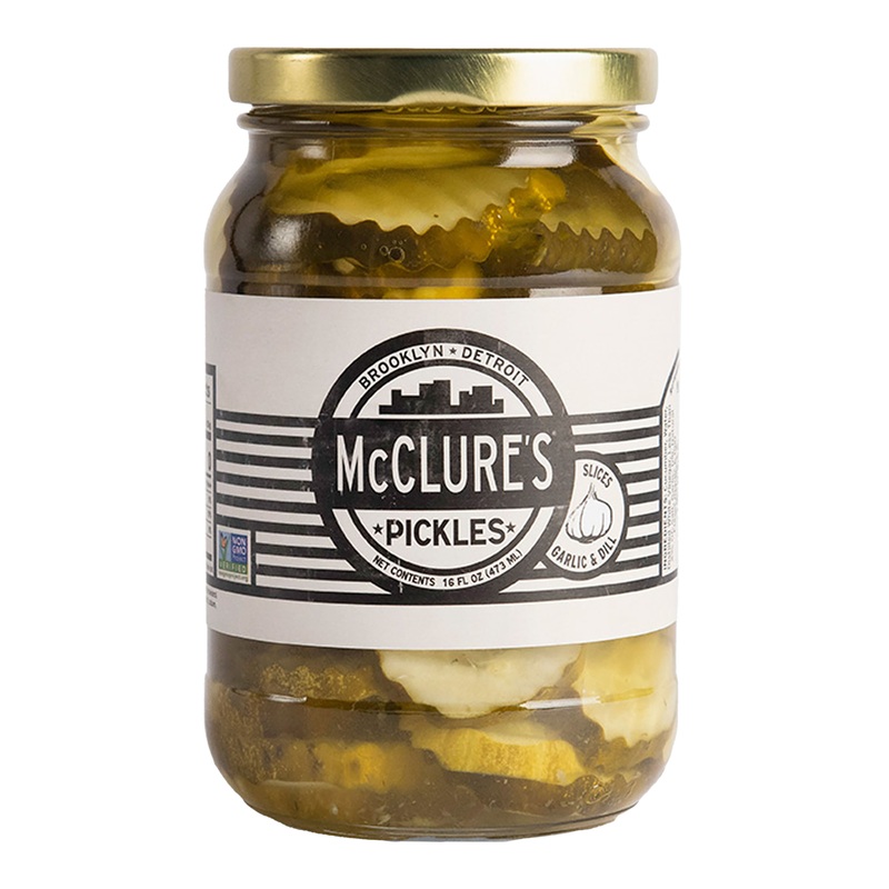 McClure’s Garlic and Dill Chip Cut Pickle Slices