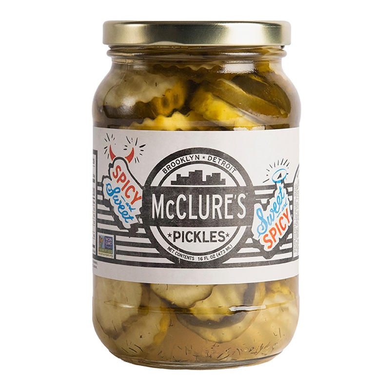 McClure’s Sweet and Spicy Chip Cut Pickle Slices
