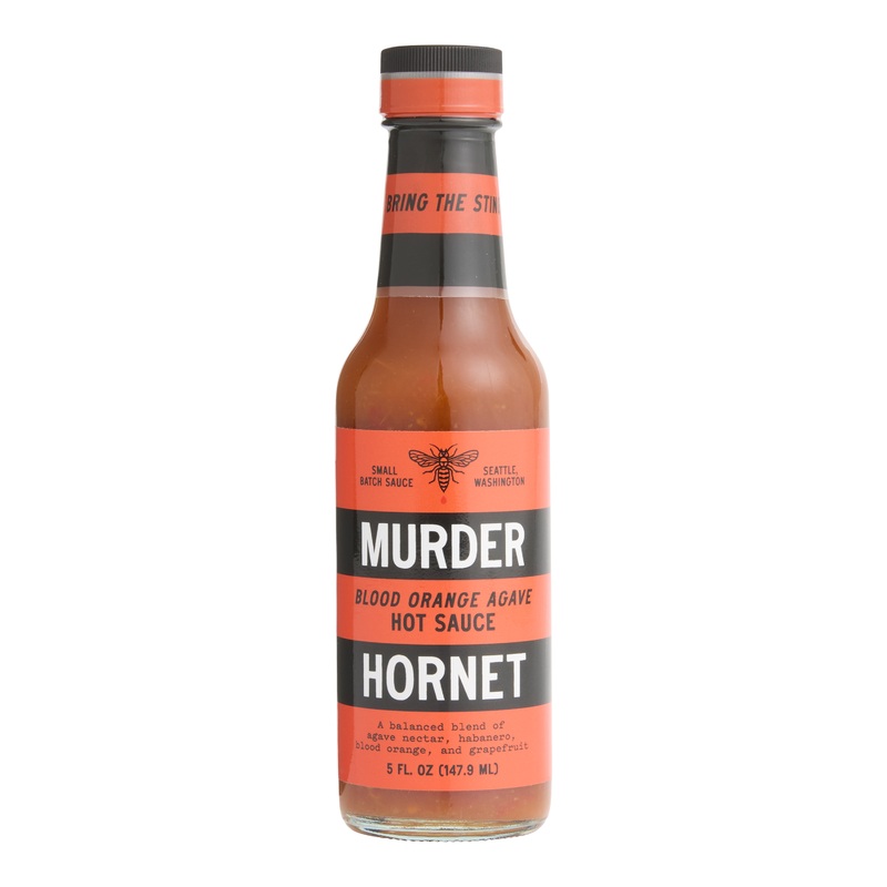 Murder Hornet Blood Orange Agave Hot Sauce