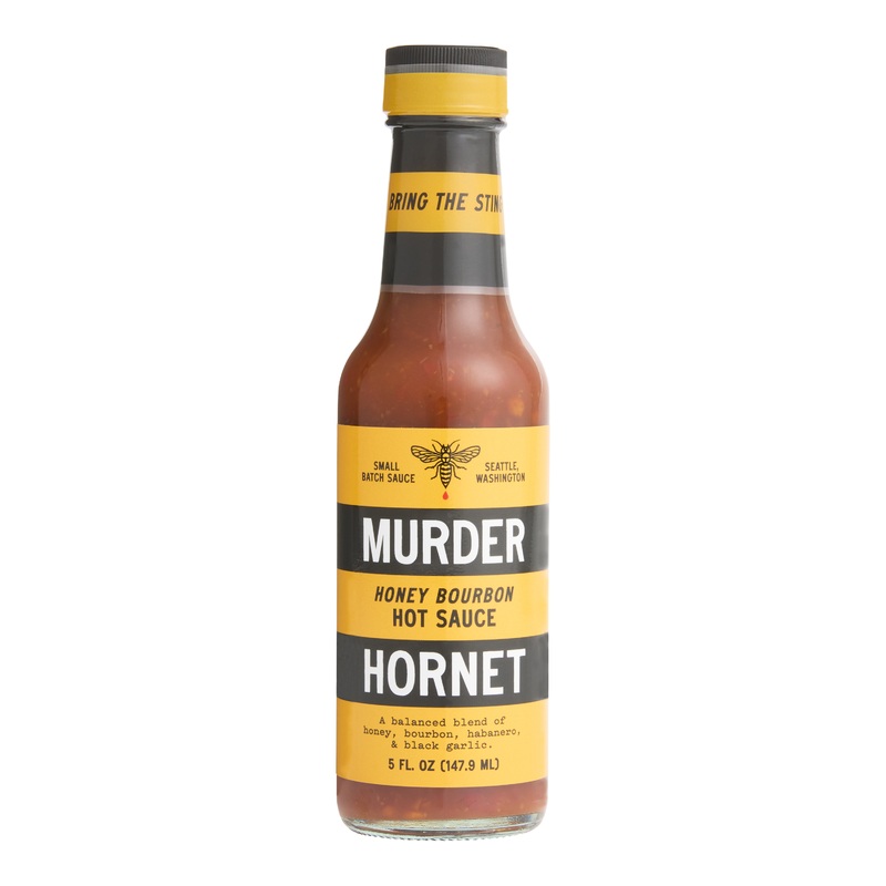 Murder Hornet Honey Bourbon Hot Sauce