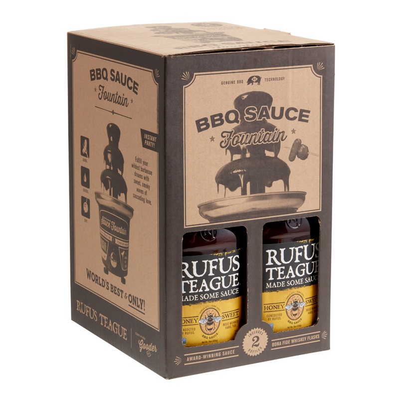 Rufus Teague BBQ Sauce Fountain with Sauce