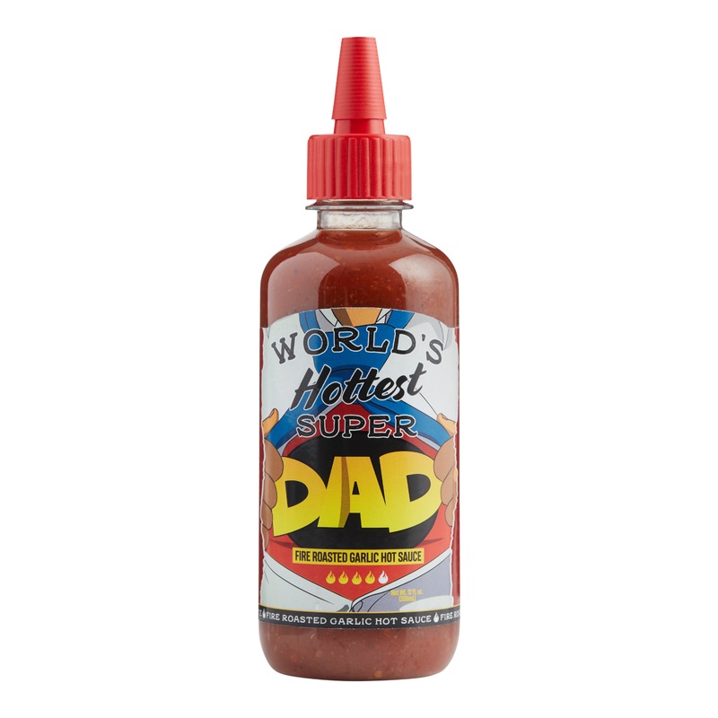 Superdad Fire Roasted Garlic Hot Sauce