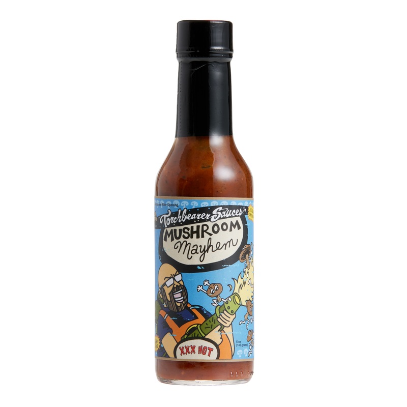 Torchbearer Mushroom Mayhem Hot Sauce