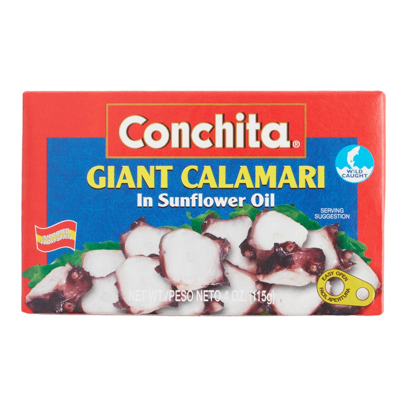 Conchita Giant Calamari in Sunflower Oil